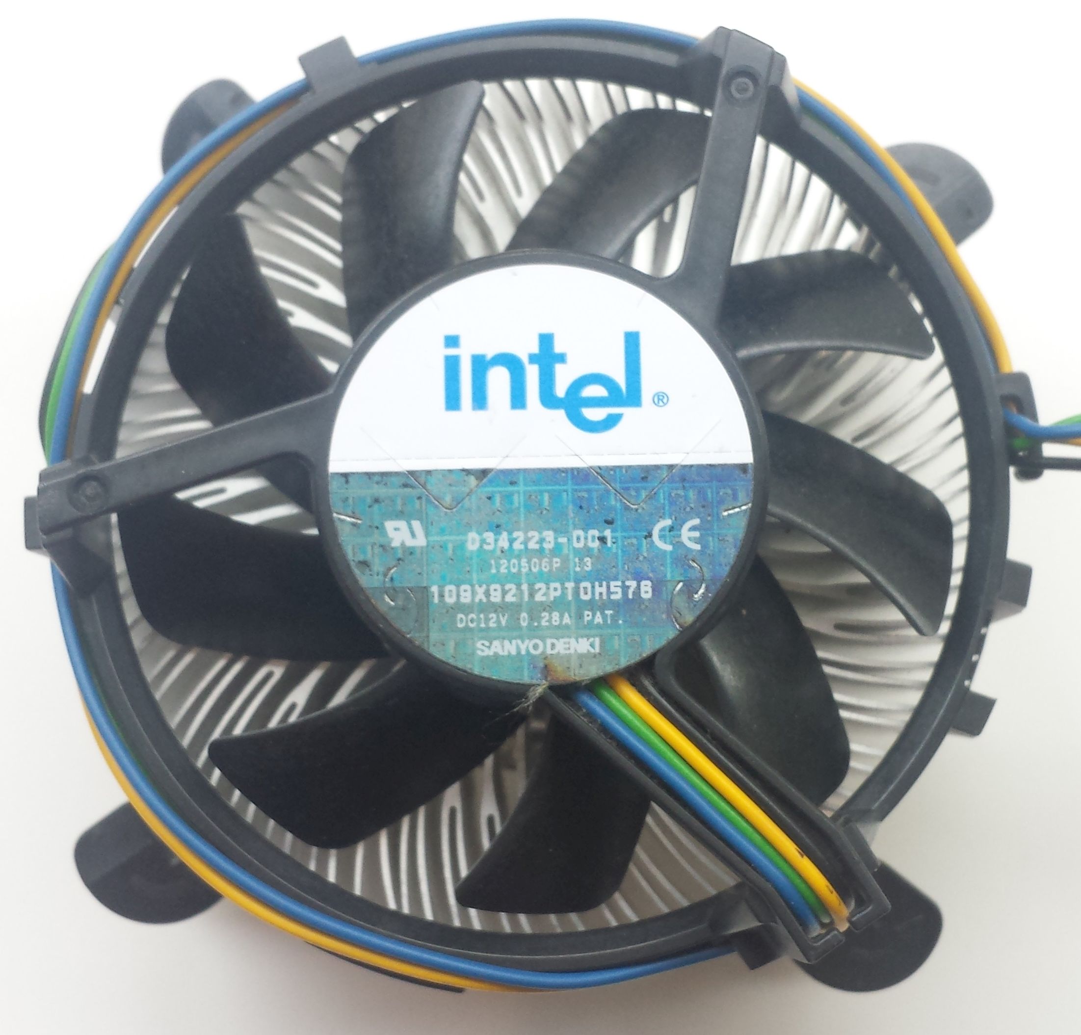 Koeling Socket 775/1156/1366 / Intel D34223-001 (ALU CORE) Koeling Socket 775/1156/1366 / Intel D34223-001 (ALU CORE)
