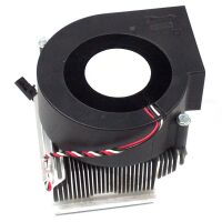 Koeling Optiplex 3-Pin / 7R769 ALU, FAN NMB MINEBEA BG0903-B044-VTL with RPM controlled via NTC (2e kans)
