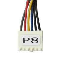 Computerkabel met 1xAT P8 connector LOS EIND (scraps/e-waste)