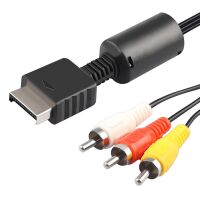 AV naar RCA kabel voor PS2 PS3 PSX 2.1-2.5M zwart (2e kans)
