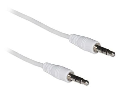 jack 3.5mm 3P male-male wit