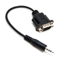 Jack 3.5mm 4-pin male naar Serieel DB-9 male kabel 10-20CM (2e kans)