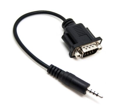 Jack 3.5mm 4-pin male naar Serieel DB-9 male kabel