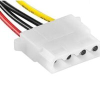 Computerkabel met 1xMolex connector LOS EIND (scraps/e-waste)