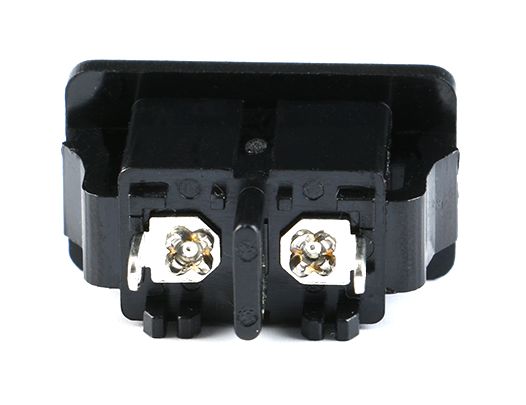 Power connector Eurostekker female plug C8 inbouw push-in 03