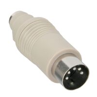 PS/2 din-6 female naar DIN-5 male COM 9255 verloop willekeurige kleur (2e kans)
