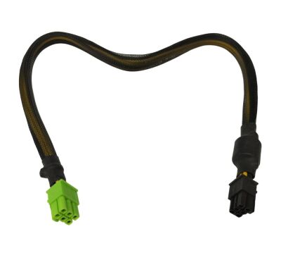 psu-aux-6-pin-female-naar-PCIe-6-pin-female-sleeved