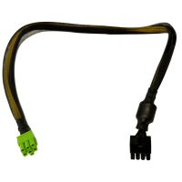 PSU EPS 6-pin female naar PCIe 8-pin female 0.7-1M sleeved (2e kans)
