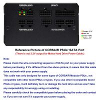 PSU AUX 6-pin female naar 3x Molex female 1x FDD 0.7-1M voor CORSAIR PSU (2e kans) - Afbeelding 7