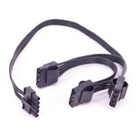 PSU Molex Mini 5-pin female naar 3x Molex female 0.7-1M model 1 (2e kans)