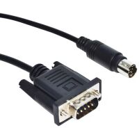 Mini DIN-8 male naar Serieel DB-9 male kabel 10-20CM (2e kans)