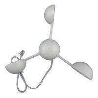 Wind snelheid meter anemometer 3-cups pulssignaal RJ11 stekker N76NF 02