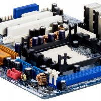 Moederbord Socket 754 DDR PCI-E 16X MicroATX 20+4-pins / ASRock K8NF6G-VSTA MET CPU HEATSINK, GEEN I/O SHIELD (2e kans) - Afbeelding 4