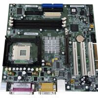 Moederbord Socket PGA478 SDRAM AGP 4X 1.5V MicroATX 20-pins / ASUS P4B-LA (HP 5185-6477) MET CPU HEATSINK, MET I/O SHIELD (2e kans) - Afbeelding 3