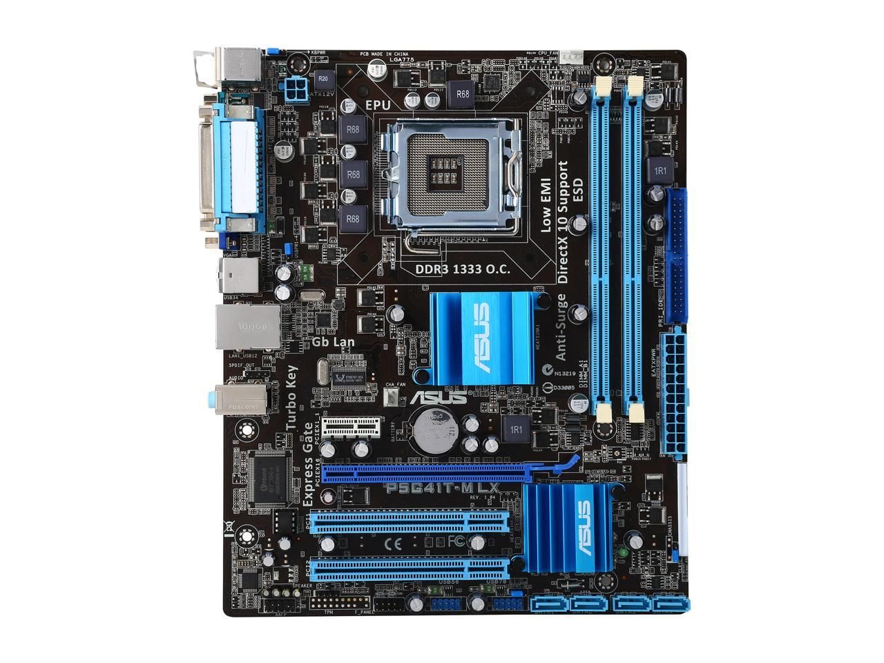 ASUS P5G41T-M LX 01
