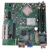 Moederbord Socket LGA775 DDR2 MicroATX 24+4-pins / DELL Dimension E520 G965 WG864 DM061 ZONDER CPU HEATSINK EN BRACKET, ZONDER I/O SHIELD (2e kans)