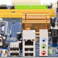 Moederbord Socket LGA775 DDR2 PCI-E ATX 24+4-pins / Gigabyte GA-G31M-ES2L rev 1.1 ZONDER CPU HEATSINK, MET I/O SHIELD (2e kans) - Afbeelding 5