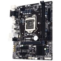 Moederbord Socket LGA1151 DDR4 PCI-E MicroATX 24+8-pins / Gigabyte GA-H110M-S2H ZONDER CPU HEATSINK, ZONDER I/O SHIELD (2e kans)