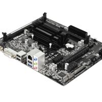 Moederbord READY-TO-GO Dual-Core Celeron J1800 DDR3 1xPCI-E 16x 2xPCI-E 1x Mini-ATX 24-pins / ASROCK D1800M MET I/O SHIELD (2e kans)