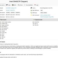 Moederbord Socket LGA775 DDR2 PCI-E 16X MicroATX 24+4-pins / Intel D945GTP MET CPU HEATSINK, MET I/O SHIELD - Afbeelding 5