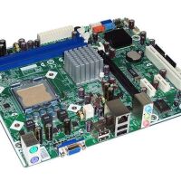 Moederbord Socket LGA775 DDR2 PCI-E 16X MicroATX 24+4-pins / MSI MS-7525 v1.0 ZONDER CPU HEATSINK, MET I/O SHIELD (2e kans)