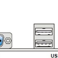 Moederbord Socket LGA775 DDR2 PCI-E 16X MicroATX 24+4-pins / MSI MS-7525 v1.0 ZONDER CPU HEATSINK, MET I/O SHIELD (2e kans) - Afbeelding 4