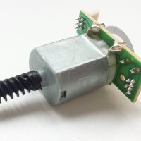 Elektromotor DC 2-9V met encoder / Mabuchi FC140SW-S