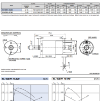 Mabuchi RS-455PA-15200 datasheet 01