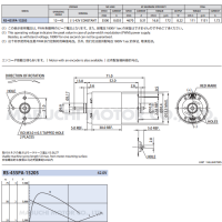 Mabuchi RS-455PA-15205-B datasheet 01