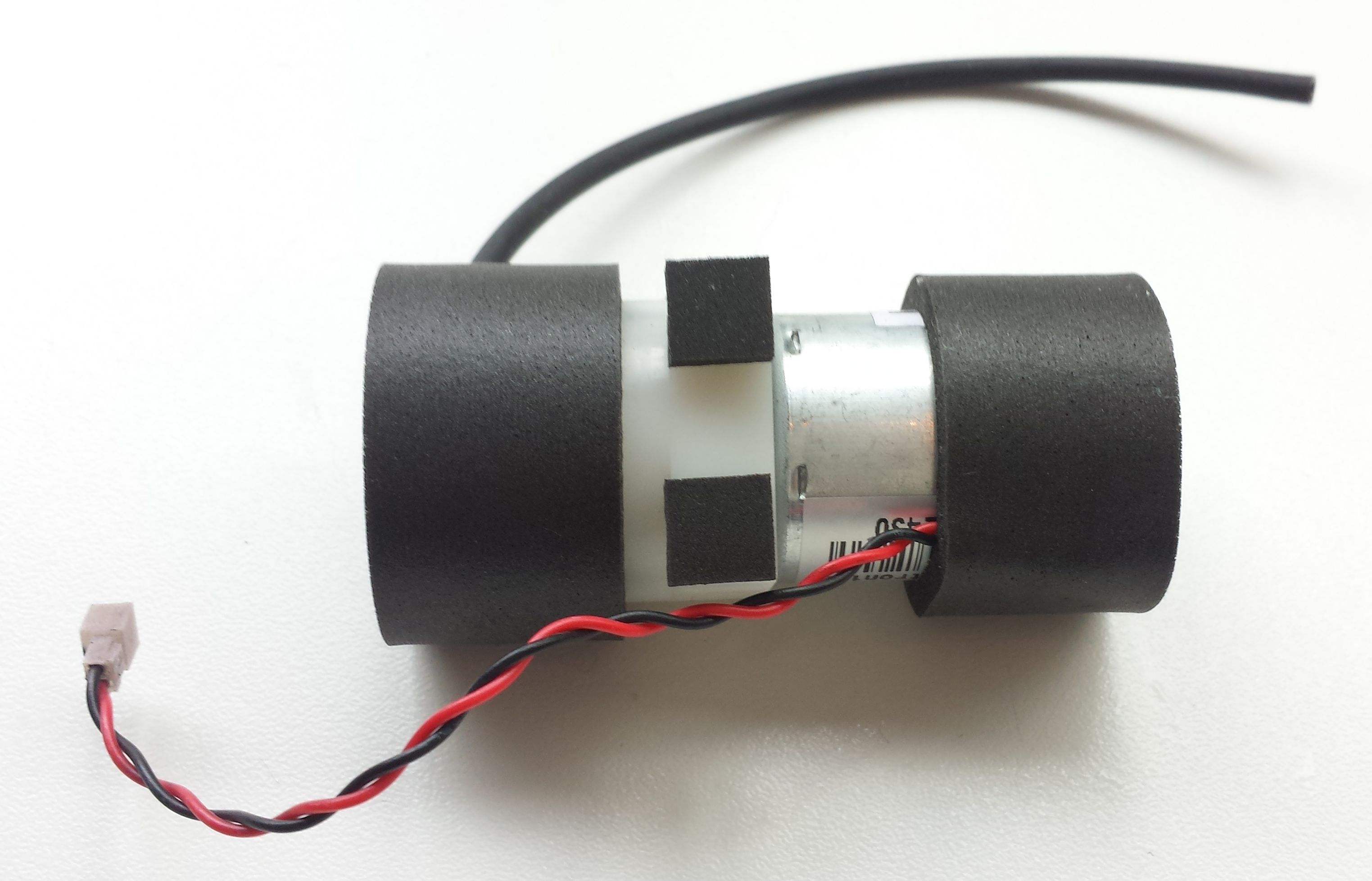 Elektromotor DC 12-18V met vacuumpomp / Mabuchi