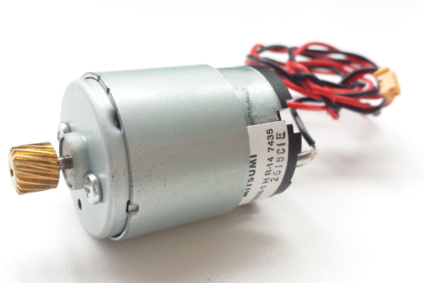 Elektromotor DC 28-34V / Mitsumi M28N-1-H-R-14 Elektromotor DC 28-34V / Mitsumi M28N-1-H-R-14