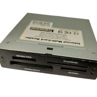 Multimedia card reader 3.5'' bay USB 2.0 Transcend TS0MFLRD8B/E zwart (2e kans)