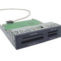 Multimedia card reader 3.5'' bay USB 2.0 HP 5069-6272 zwart (2e kans)