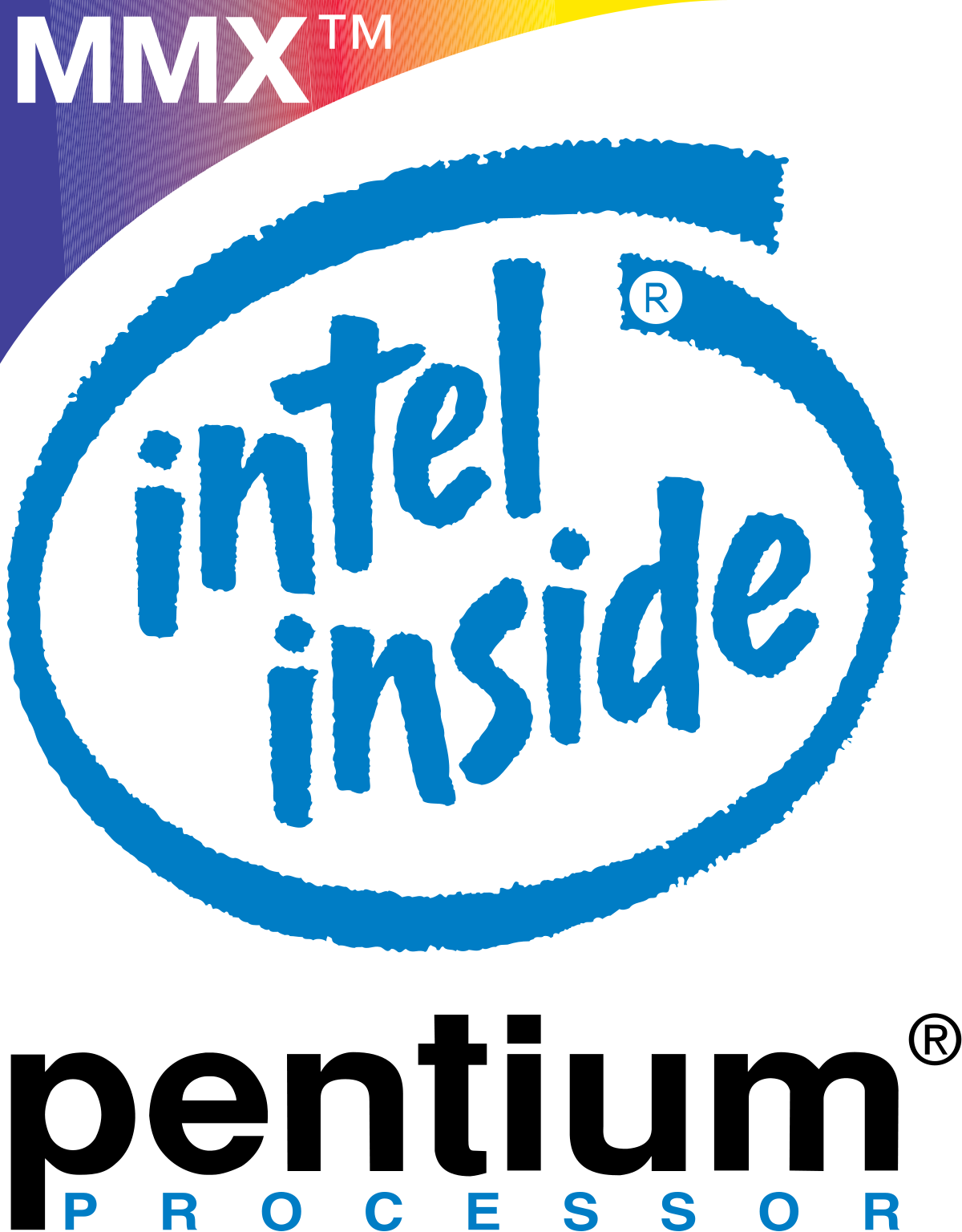 Intel - Pentium MMX inside logo