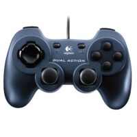 Gamepad Logitech Dual Action G-UD8 863227-0000 USB 1.7m zwart-donkerblauw (2e kans)