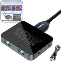 HDMI Splitter 4K Ultra HD 1xHDMI naar 2xHDMI Splitter OEM BOXED (2e kans) - Afbeelding 3