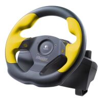Racing Wheel USB Logitech Wingman GP E-UF5 863185-0000 geel (incl pedalen 010384-0000) (2e kans)