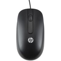 Muis USB interface 3 knoppen en scroll functie laser 1000 DPI zwart HP MSU1158 672654-001 (2e kans)