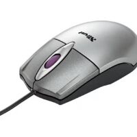 Muis PS/2 interface 3 knoppen en scroll functie muisbal Trust ami mouse single scroll 12111-02 (2e kans)