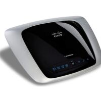 Router 2.4Ghz 300Mbps 4xLAN 100 Mbps Cisco Linksys WRT160N V2