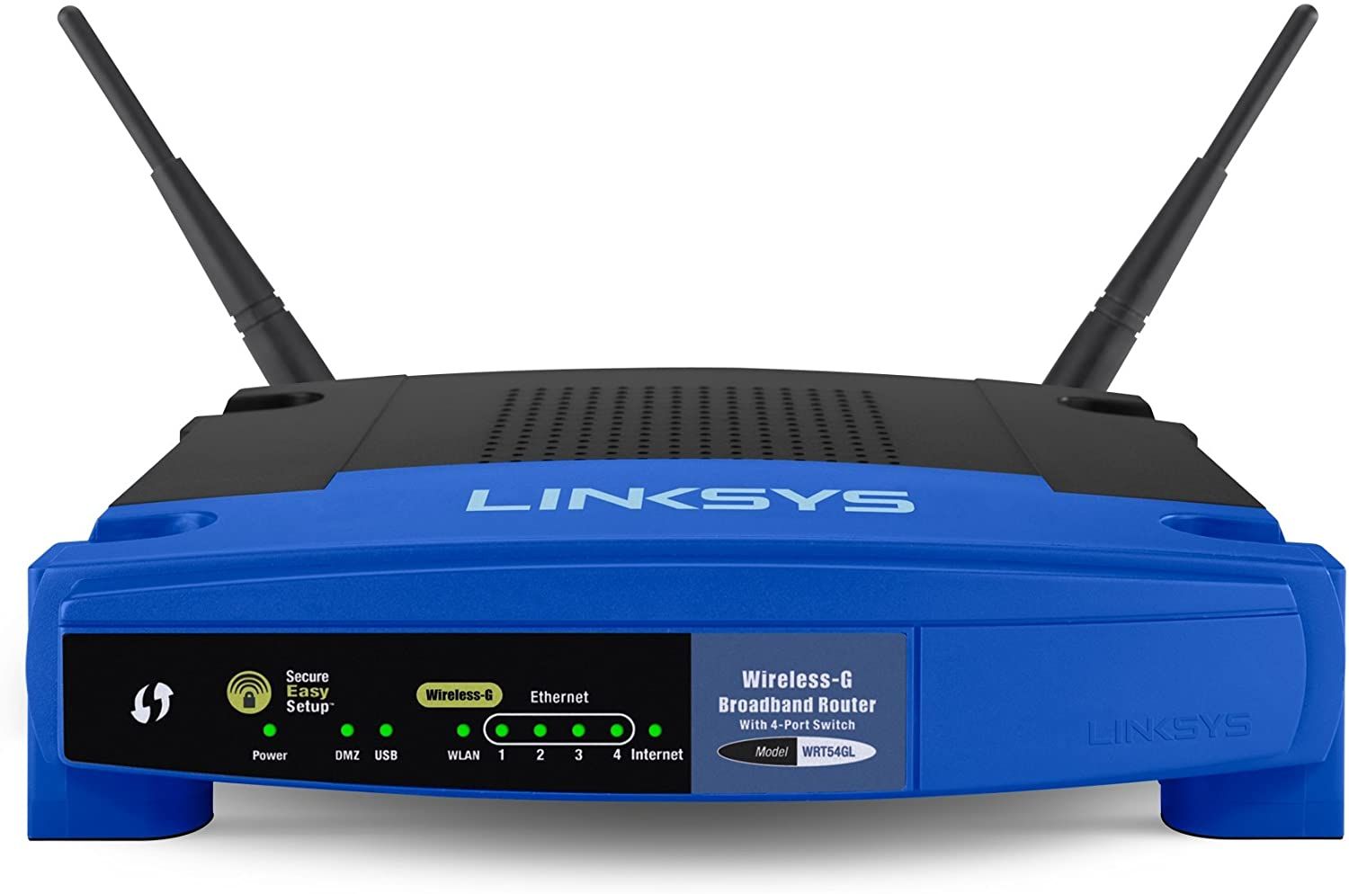 Router 2.4Ghz 54Mbps 4xLAN 100 Mbps Linksys WRT54 WT54GV70