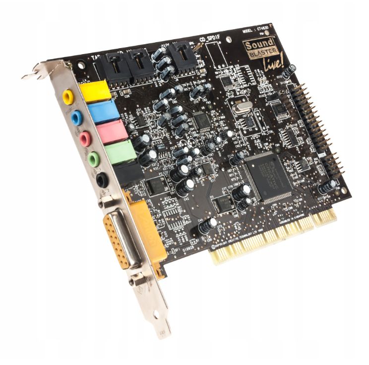 Geluidskaart Creative Labs Sound Blaster Live! PCI Gameport CT4830