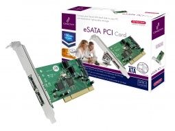 eSATA kaart 2+2 port PCI 2