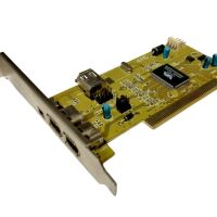 Firewire 400 IEEE-1394 kaart 2+1 slots + 1x iLink 4P PCI VT6306 OEM (2e kans)