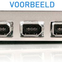 Firewire IEEE-1394 kaart achter 3 slots midden