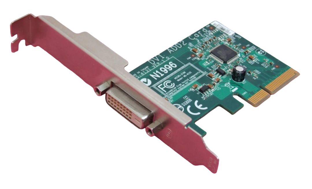 Grafische ADD-IN kaart MSI DVI ADD2 Card PCI-E x4 DVI-D MS-4131 (2e ...