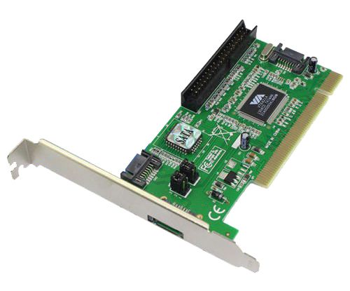 SATA+IDE kaart SATA 150Mbps 1+2 port IDE 1 port PCI OEM VT6421A SATA+IDE kaart SATA 150Mbps 1+2 port IDE 1 port PCI OEM VT6421A
