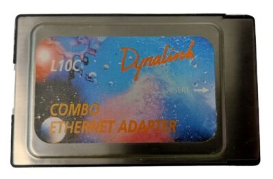 PCMCIA Ethernet Card 10MBit Dynalink L10C 01