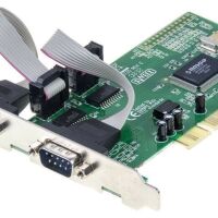 I/O kaart Seriële poort DB9 2 slots PCI NM9735 Rev.C Sweex