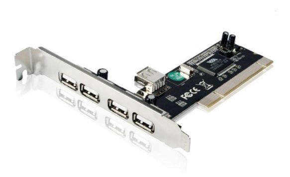 USB kaart USB 2.0 4+1 slots PCI VIA VT6212 Gembird USB kaart USB 2.0 4+1 slots PCI VIA VT6212 Gembird